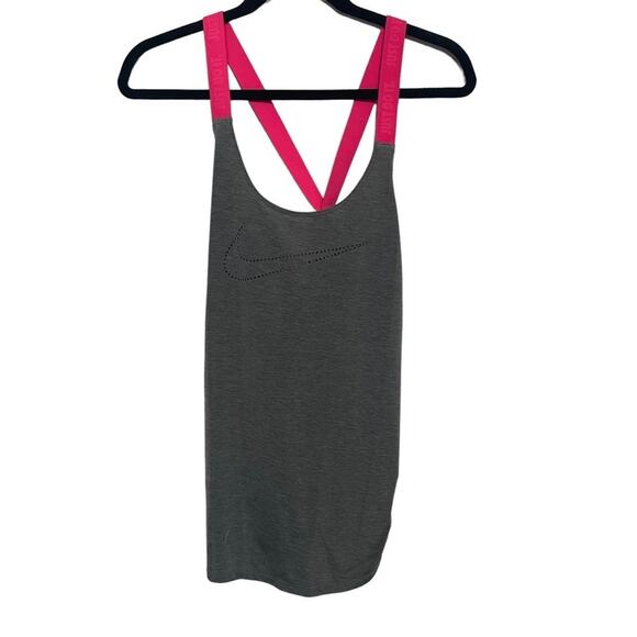 Nike Dri Fit Just Do‎ It Swoosh Tank Top Size Large - Picture 7 of 7